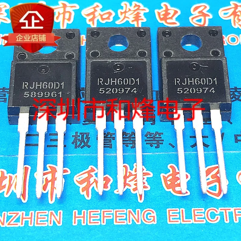 

10PCS RJH60D1 TO-220F 600V 8A
