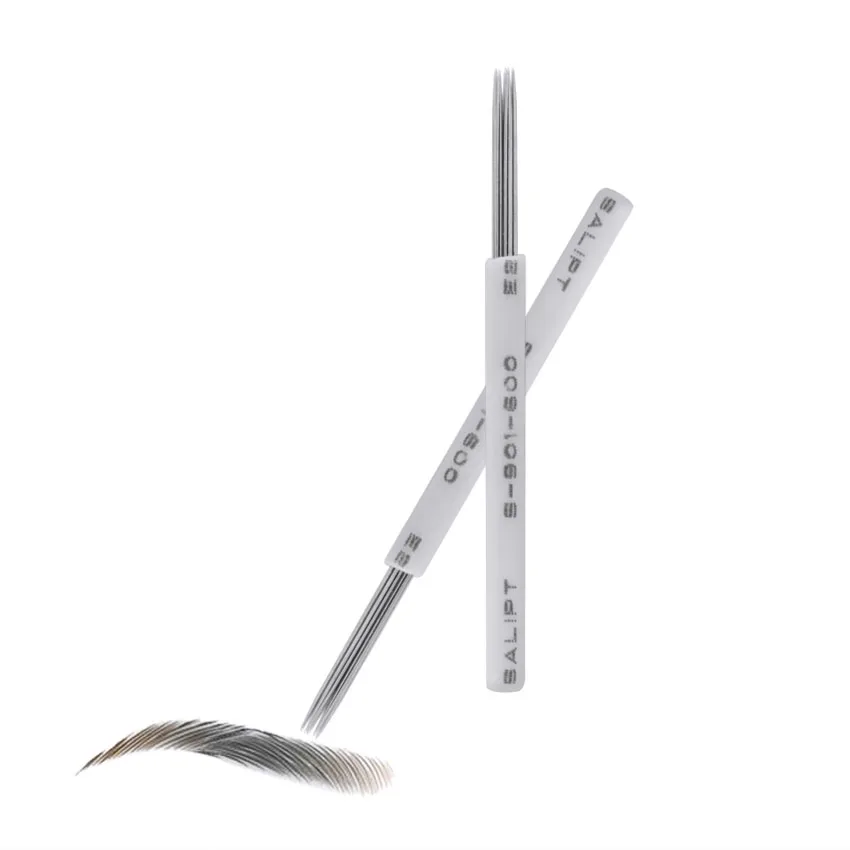 Tattoo Round Needles for Manual Pen Semi Permanent Makeup Fog Needle Microblading Eyebrow | Красота и здоровье