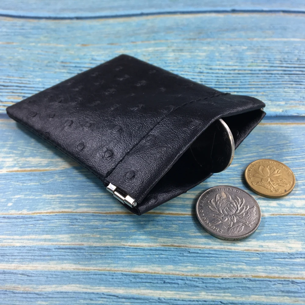 ПУ кожаная монета кошелек для женщин и мужчин мини короткий изменение денег