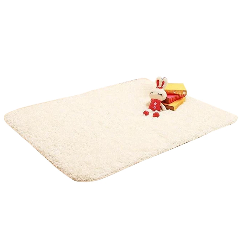 50x80cm Новые Мягкие Коврики для гостиной, лохматый ковер для гостиной, европейские домашние плюшевые Коврики для пола, пушистые коврики для детской комнаты, коврик из искусственного меха - Цвет: 50x80cm