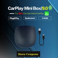 carplay mini android box wireless carplay ai box car multimedia player ux999 464g audio navigation for volkswagen kia toyota