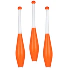 Открытый портативный инструмент для фитнеса жонглирование клубов профессиональные цирковые игрушки реквизит для выступлений жонглеры ручной бросок булавки чешские палочки 3 шт