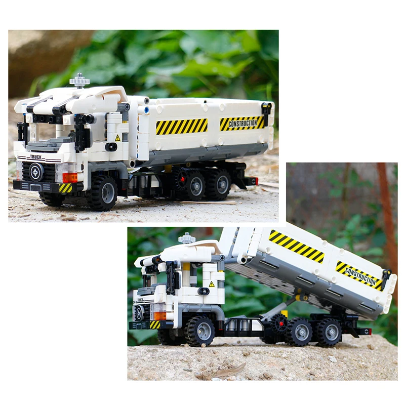 Technic Truck модель 799 шт. Technik фигурки Строительные блоки Набор кирпичей модель Diy Развивающие игрушки для детей подарок на день рождения