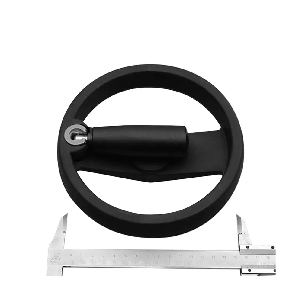 

Handwheel Double spoke nylon handwheel Folding handle Machine tool handwheel 100mm/125mm/160mm