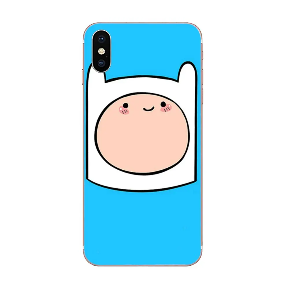 Красочные комиксы с изображением Финна из Adventure Time для samsung Galaxy Note 5 8 9 S3 S4 S5 S6 S7 S8 S9