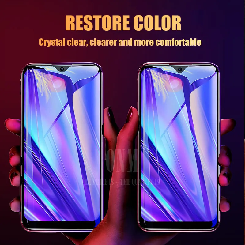 Антишпионское закаленное стекло для OPPO Realme X2 Pro Полное покрытие защита экрана