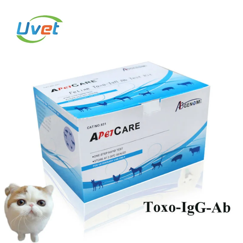 Uvet ветеринарный фелинный токсоплазмоз IgG IgM IgG/IgM Ab тест TOXO | Дом и сад