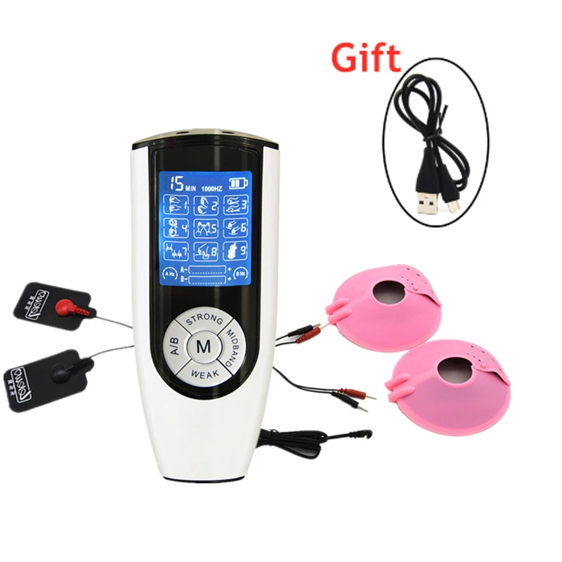 Электро шок соски пасты накладки для груди массаж присоски мастурбатор с высокой