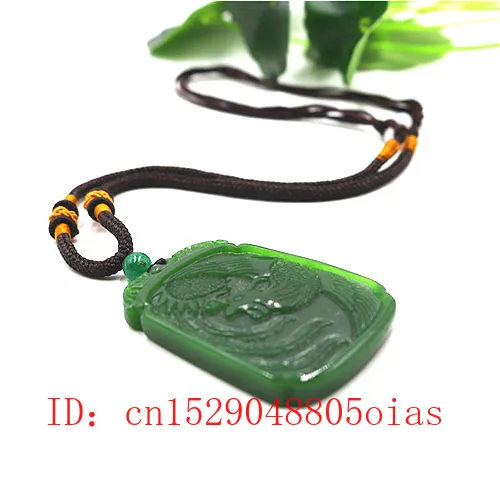 Натуральный китайский зеленый нефрит Феникс кулон ожерелье Модные Аксессуары