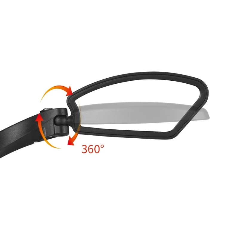 

Bike Rearview Mirrorblind Zone Assisted Mirror Car Review Mirror 360 Degree Adjustable Glass Rearview Mirror Collapsible