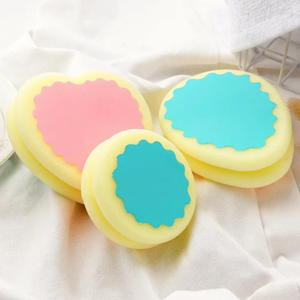 

1pc Skin Beautifying Hair Removal Sponge Hair Removal Shaving Leg Hair Shaver Heart-shaped Water Drop Oval Sponge