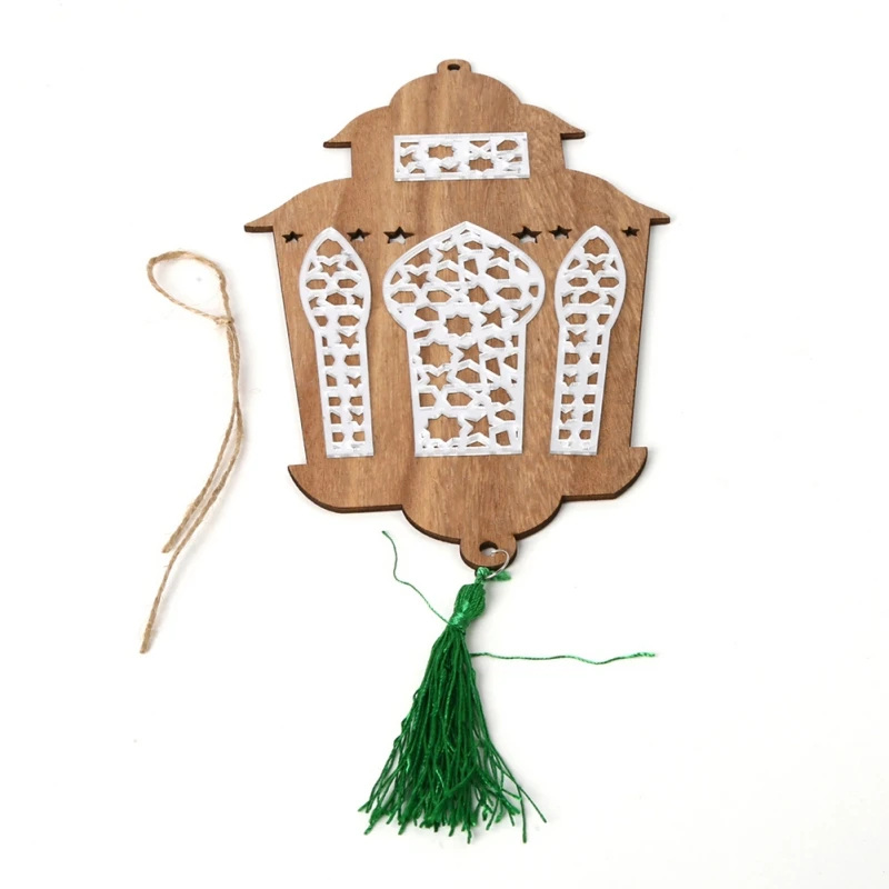 ИД деревянный кулон Мубарак декор для DIY украшения на Рамадан Висячие Подвески