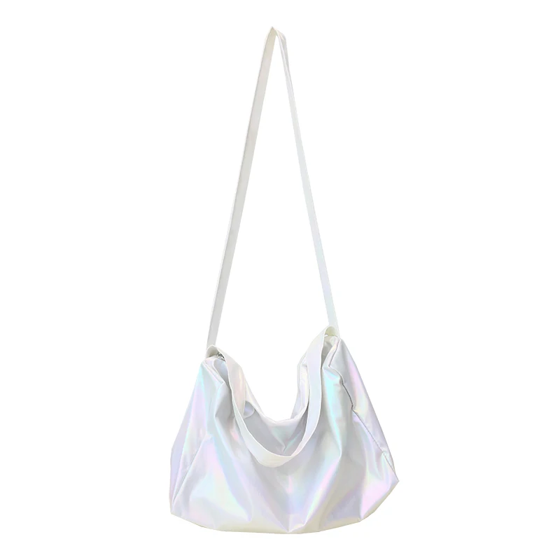 

Japanese Harajuku chic large-capacity Mori girl heart slanted bag 2021 new small fresh laser one-shoulder bag girl