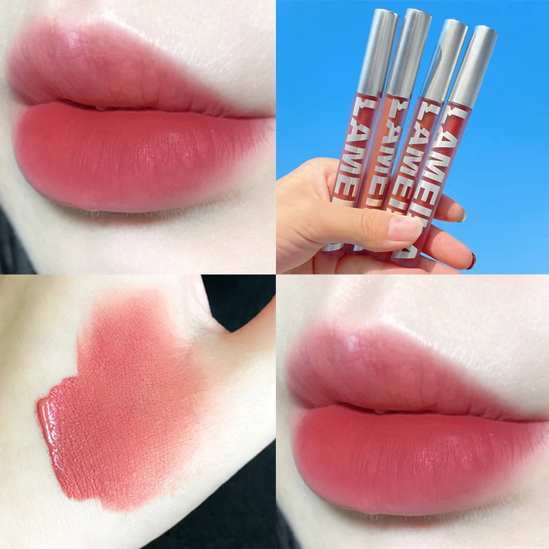 

1 шт., бархатный Матовый жидкий Блестящий Блеск для губ