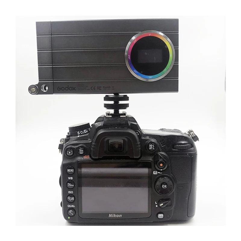 Godox M1 2500k 8500k полноцветный RGB светодиодный светильник карманный из алюминиевого