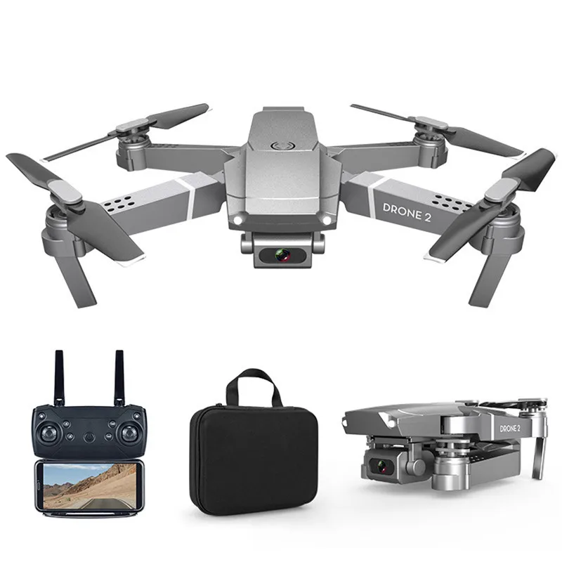 Складной Радиоуправляемый Дрон E68 с камерой 1080P 4K HD FPV Wi Fi мобильный телефон