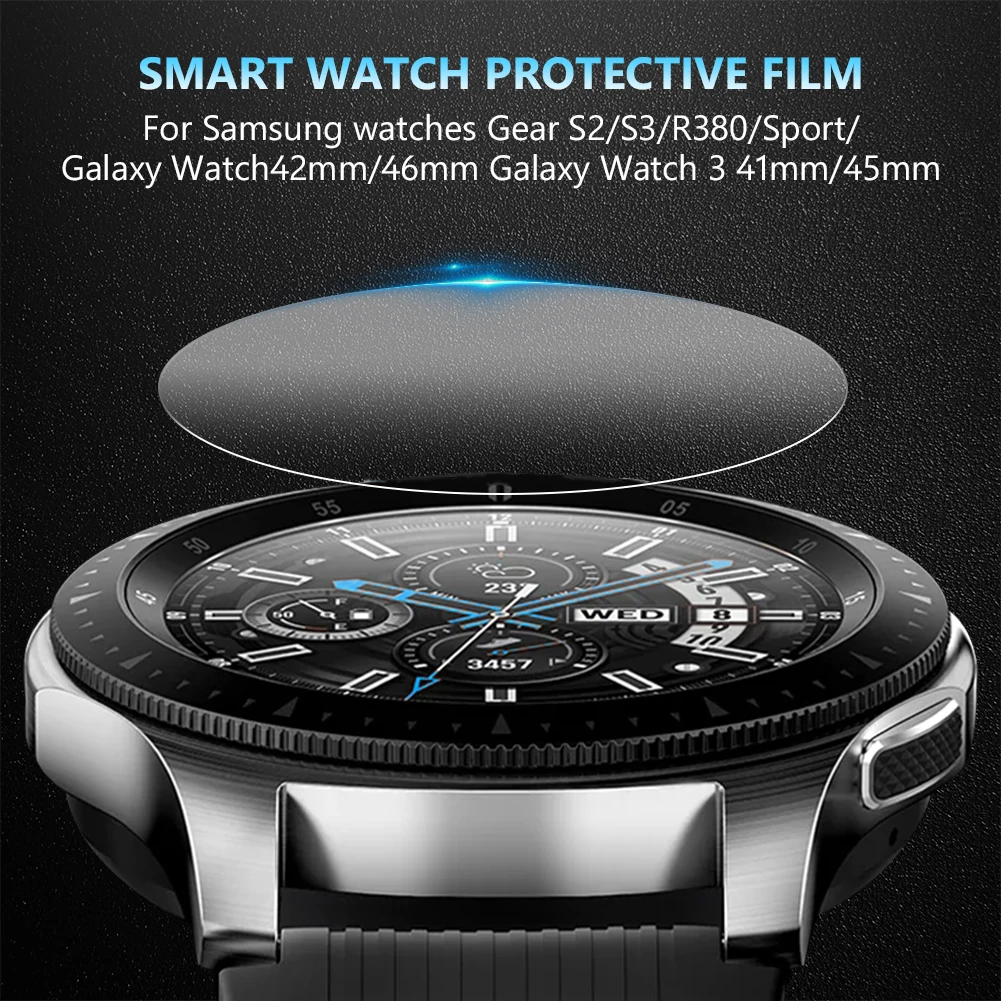 9H для Galaxy Watch 41 42 45 46 мм закаленное стекло Samsung Gear S3 S2 2 3 R380 Защитная пленка экрана 1/3