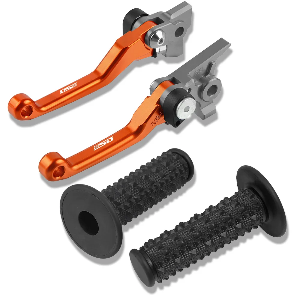 

Dirt Bike Non-slip Brake Clutch Levers Handlebar Motorcycle Handle Hand Grips FOR SUZIKI 250SB 2002 2003 2004 2005 2006