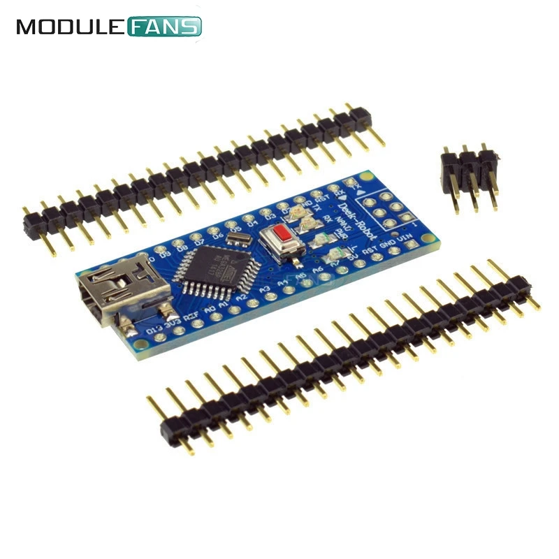 Плата микроконтроллера PL2303TA PL2303 Mini USB Nano V3.0 V4 ATmega328 плата совместимая с Arduino AMS1117 16M