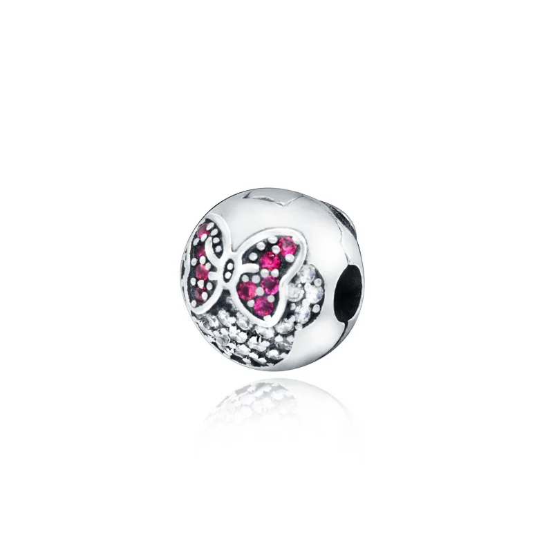 pdl555 MYBEBOA, подлинный 925 пробы, серебро, 45 типов, Loves floms, зажимы, фиксатор, подходит для оригинального браслета Pandora, DIY, подвески, ювелирные изделия - Цвет: pdl555