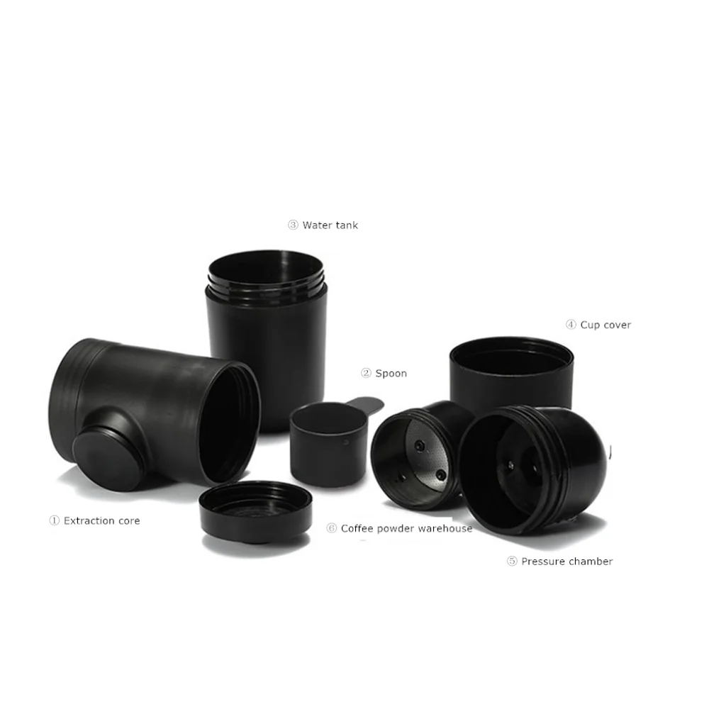 Outdoor Portable Coffee Cup Mini Pot Hand Press Machine for Home Travel Espresso Kitchen Gadgets | Дом и сад