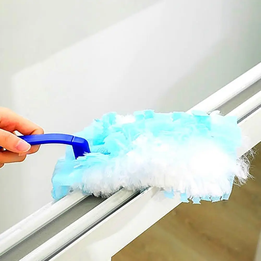 

Electrostatic Dusting Brush Household Gap Duster Replaceable Head Cleaning Tool