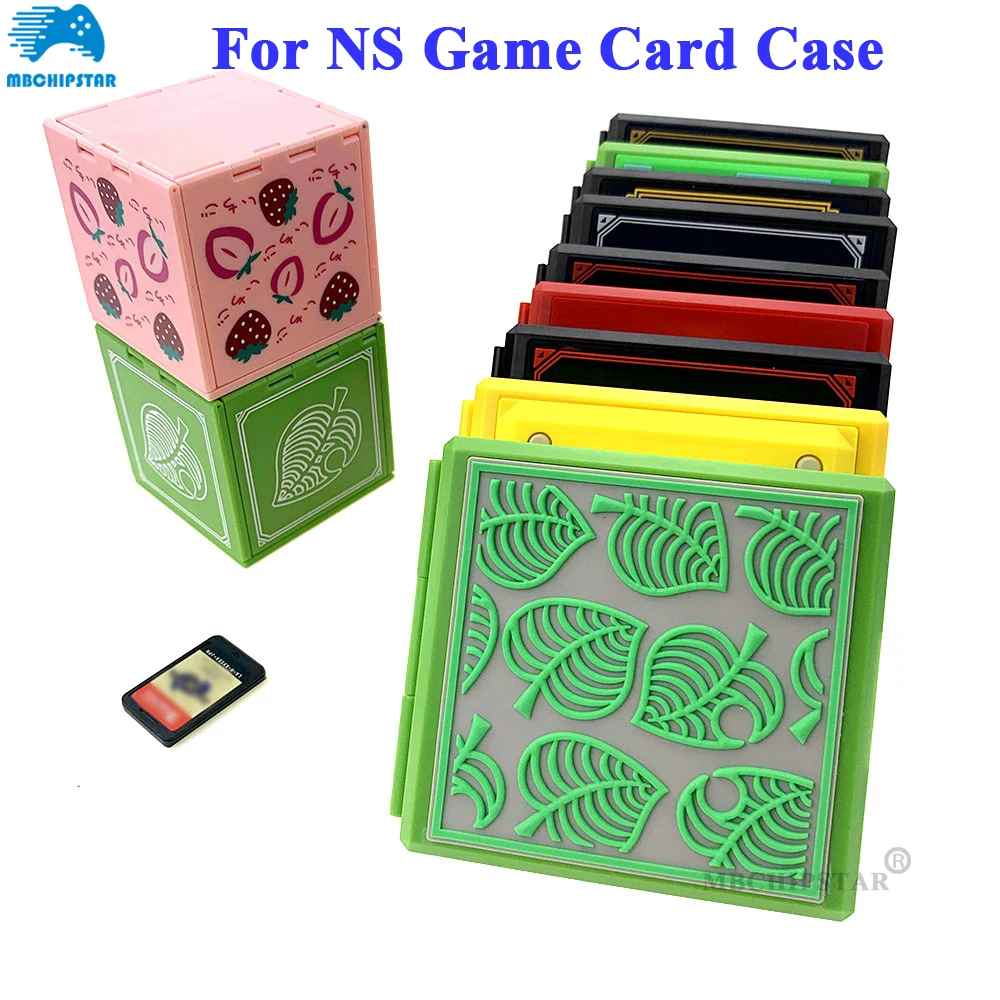 

New For Nintend Switch Accessories Foldable Portable Game Cards Case Hard Shell Storage Box For Nintendo Switch Dropshipping