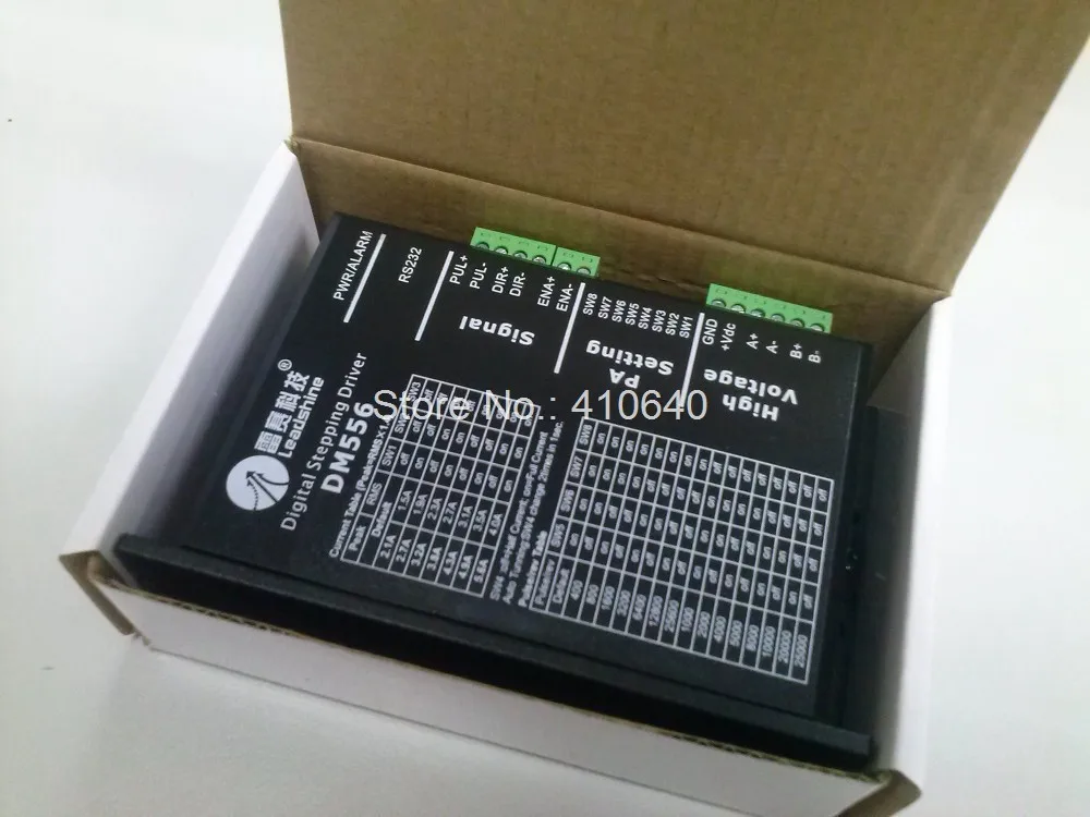 Настоящий Leadshine NEMA23 шаговый двигатель 57HS21A 8 мм вал 5A 2,1 Н. М крутящий момент 76 мм Длина 4 провода соответствие с шаговым приводом DM542