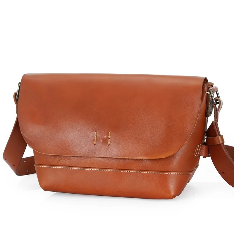 2021 Messenger Bags For Men Natural Cowhide Briefcase Bag Retro High Quality Luxury Genuine Leather Shoulder Men s Crossbody Bag