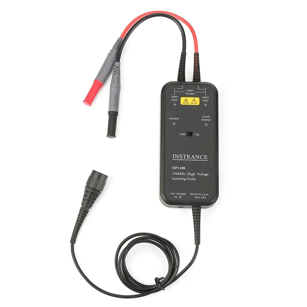 Щуп осциллографа IIP1100 щуп осциллограф с высоким напряжением 100 МГц дифференциал