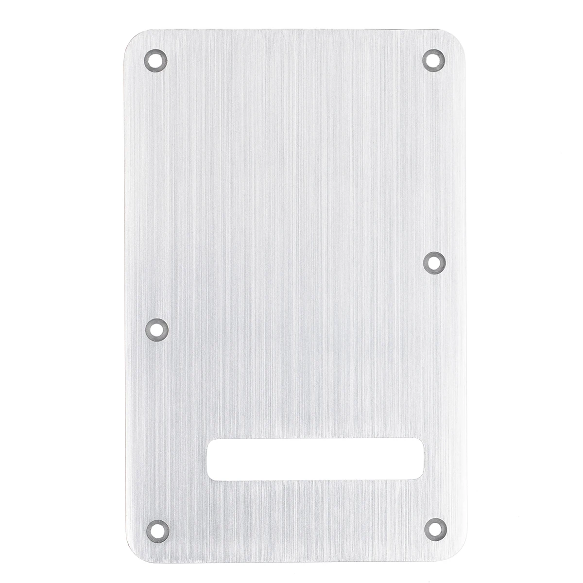 

Musiclily Pro 6-Hole Aluminum Strat Guitar Back Plate Tremolo Cover for Fender UAS/Mexico Standard Strat Guitar, Original Color