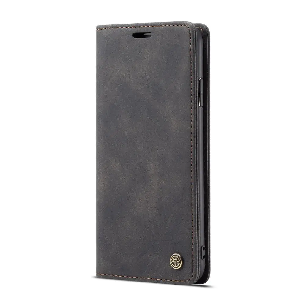 Retro Matte soft leather and TPU Total package side support Business For iphone 6 6p 6s 6sp 7 8 X XS XR Phone Case | Мобильные