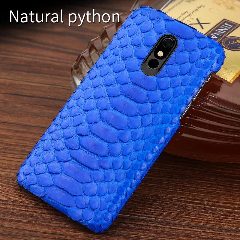 Чехол для телефона из натуральной кожи питона для LG G6 G7 G5 G8 G8S чехол Роскошный тонкий женский чехол из змеиной кожи для LG V30 V40 V50