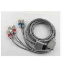 1 8m 1080p component game cable hdtv audio video av 5 rca game adapter video cable for wii