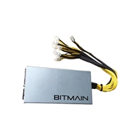 new bitmain apw7 power supply psu for antminer 1000 1800w 100 264v 10x pci e plugs 10 pci express connectors for mining