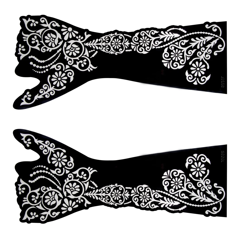 Трафареты для татуировок 12 листов/набор большой трафарет из хны Аэрограф Для