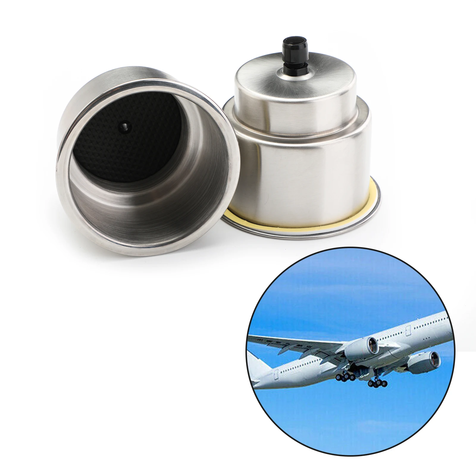 

2 шт., держатели для стаканов, из нержавеющей стали