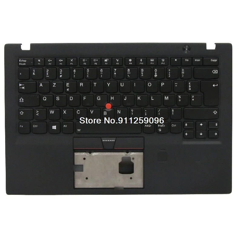 

Laptop PalmRest&keyboard For Lenovo For Thinkpad X1 Carbon 5th Gen France FR 01LX551 01HY032 01LX511 01ER634 Upper Case Backlit