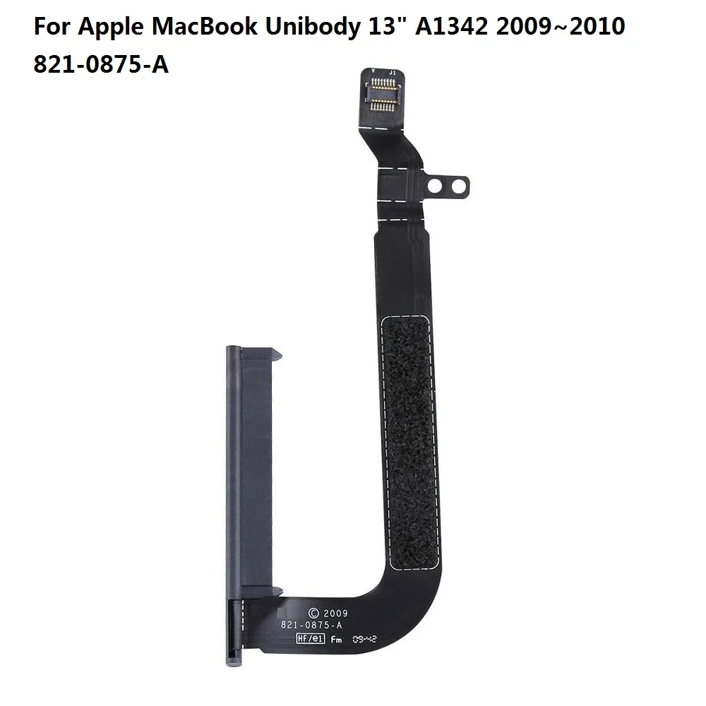 A1342 821-0875-A Для 10 шт./лот Apple MacBook Pro 13 ''A1278/15" A1286/1" A1297/Mac Mini A1347/Unibody 13" A1342 жесткий диск гибкий кабель HDD - Цвет: A1342 821-0875-A