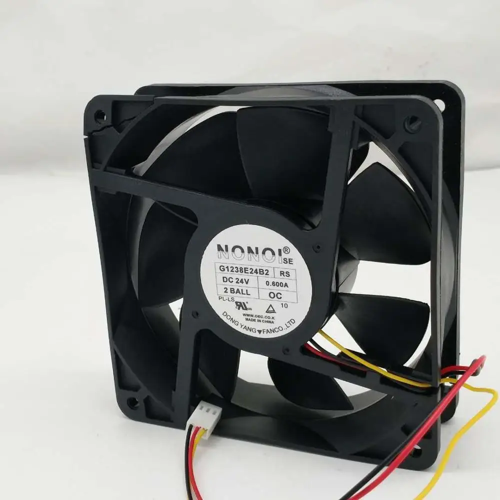 

Вентилятор охлаждения 120 для G1238E24B2 24V 0.600A NONOI 120*12038*38