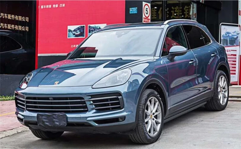 

Electric Motor Automatic Switch Closed Running Boards For Porsche Cayenne 2018 2019 2020 2021 Side Step Bar Pedals Nerf Bars