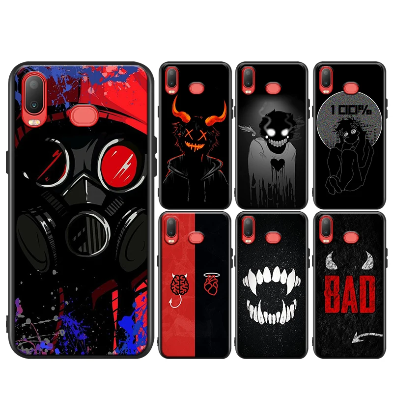 

Devil Bad Boy Anime for Samsung Galaxy A9 A8 Star A750 A7 A6 A5 A3 Plus 2018 2017 2016 Black Phone Case Soft Cover