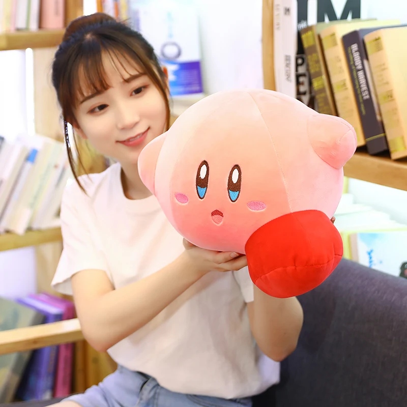 Милая плюшевая игрушка Kawaii Kirbs охватывающая мультфильм мягкая подушка подушки