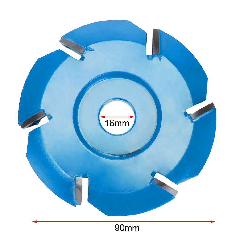 

New 6 Teeth 16mm Wood Carving Disc High Hardness Angle Grinder Accessories Wood Shaping Wood Carving Woodworking Tools