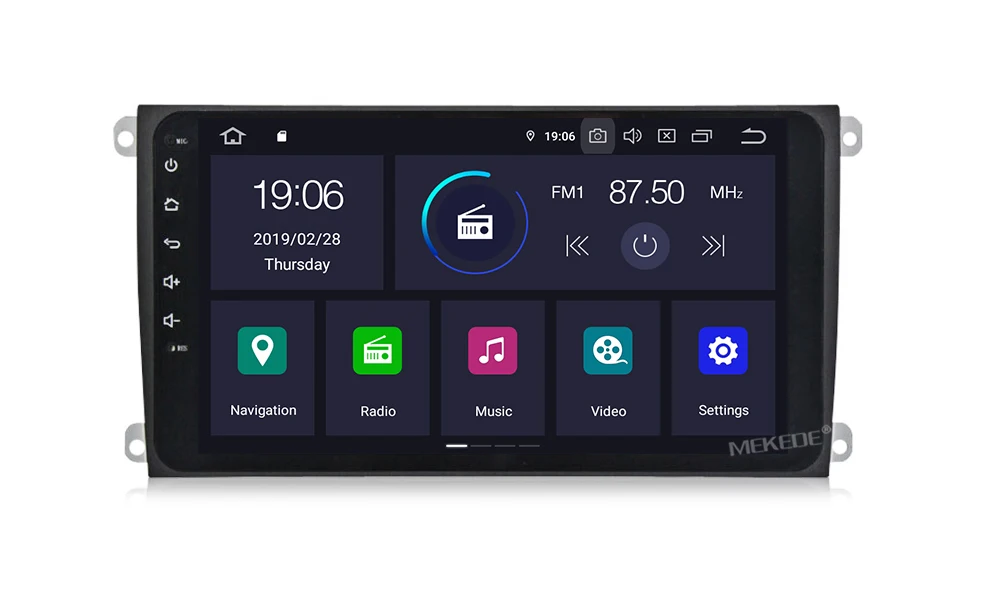 MEKEDE 9 дюймов 4G ram Android 9,0 DSP автомобильный dvd-плеер для Porsche Cayenne 2003-2013 с радио Wifi gps DVR большой экран