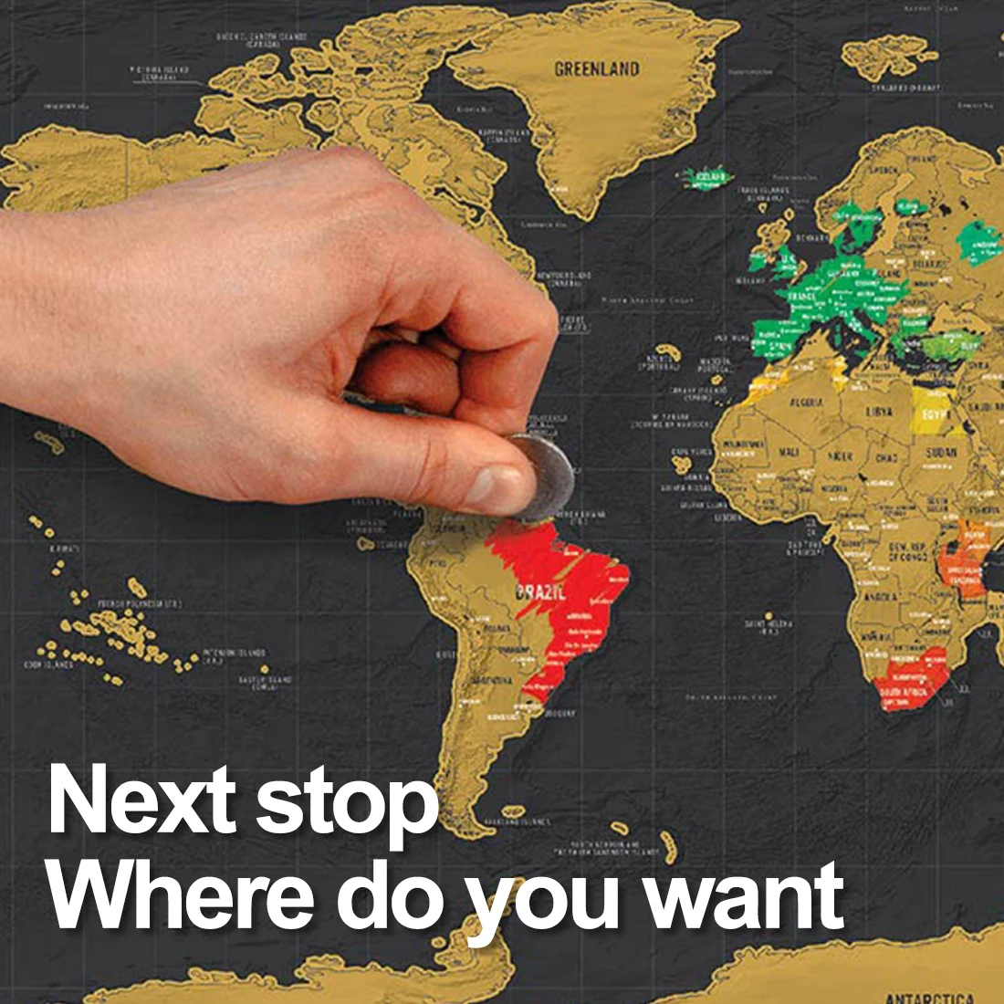 Настенный стикер для карты украшение дома Карта мира шейный платок Дорожная