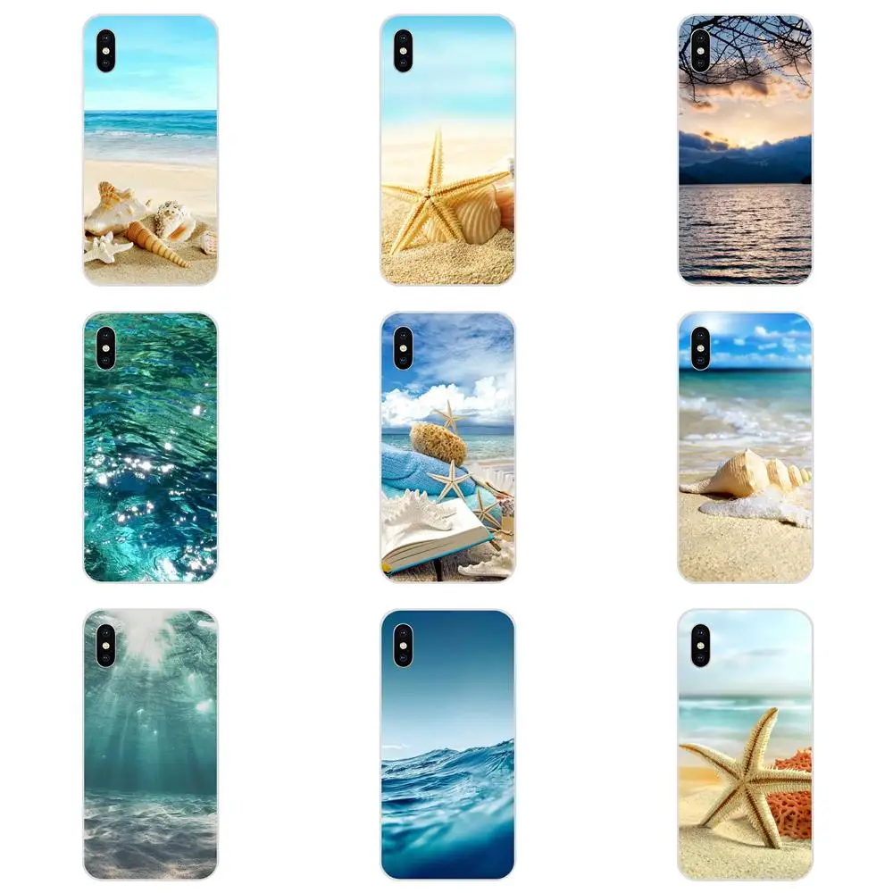 Книга морские ракушки звезды Морская звезда волны для sony Xperia Z (Сони Иксперия З) Z1