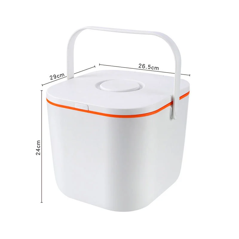 

Portable Grain Storage Box Moisture-proof Sealed Rice Organizer Plastic Cereal Dispenser Pet Food Storage Container Storage Box