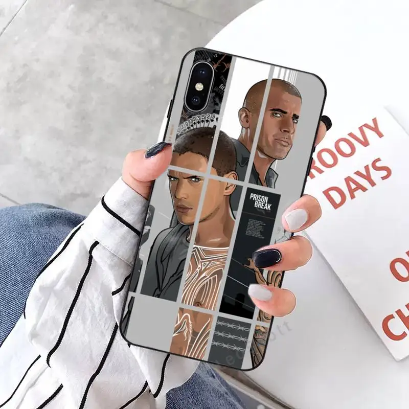 

Michael Scofield Prison Break Phone Case for iPhone 11 12 mini pro XS MAX 8 7 6 6S Plus X 5S SE 2020 XR