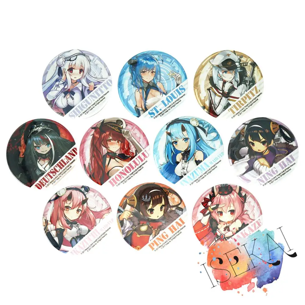 Usb значок с металлической брошкой в стиле аниме|Броши| |